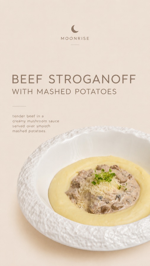 tender beef stroganoff